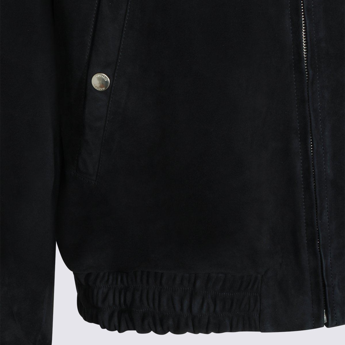 Mackage Minimalist Zipper Jacket With Snap Button Pockets Zwart