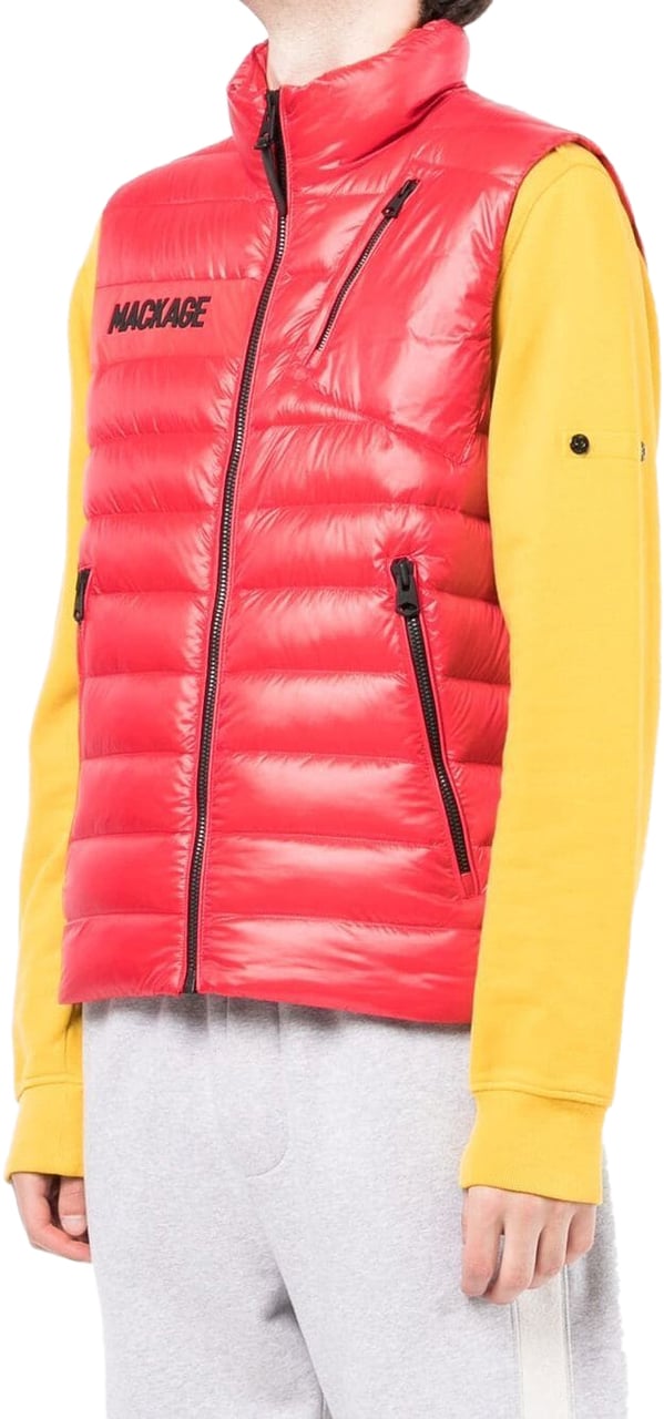 Mackage Hardy Down Vest Jacket Rood