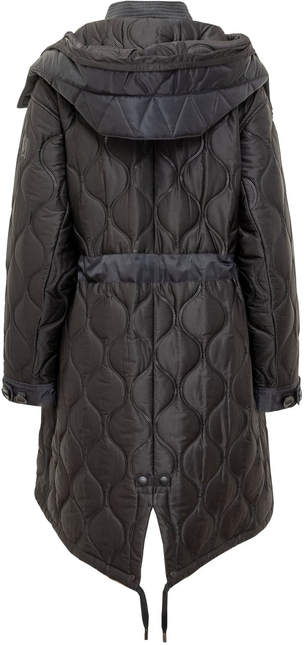 Mackage Giubbino Trapuntato con Logo Zwart