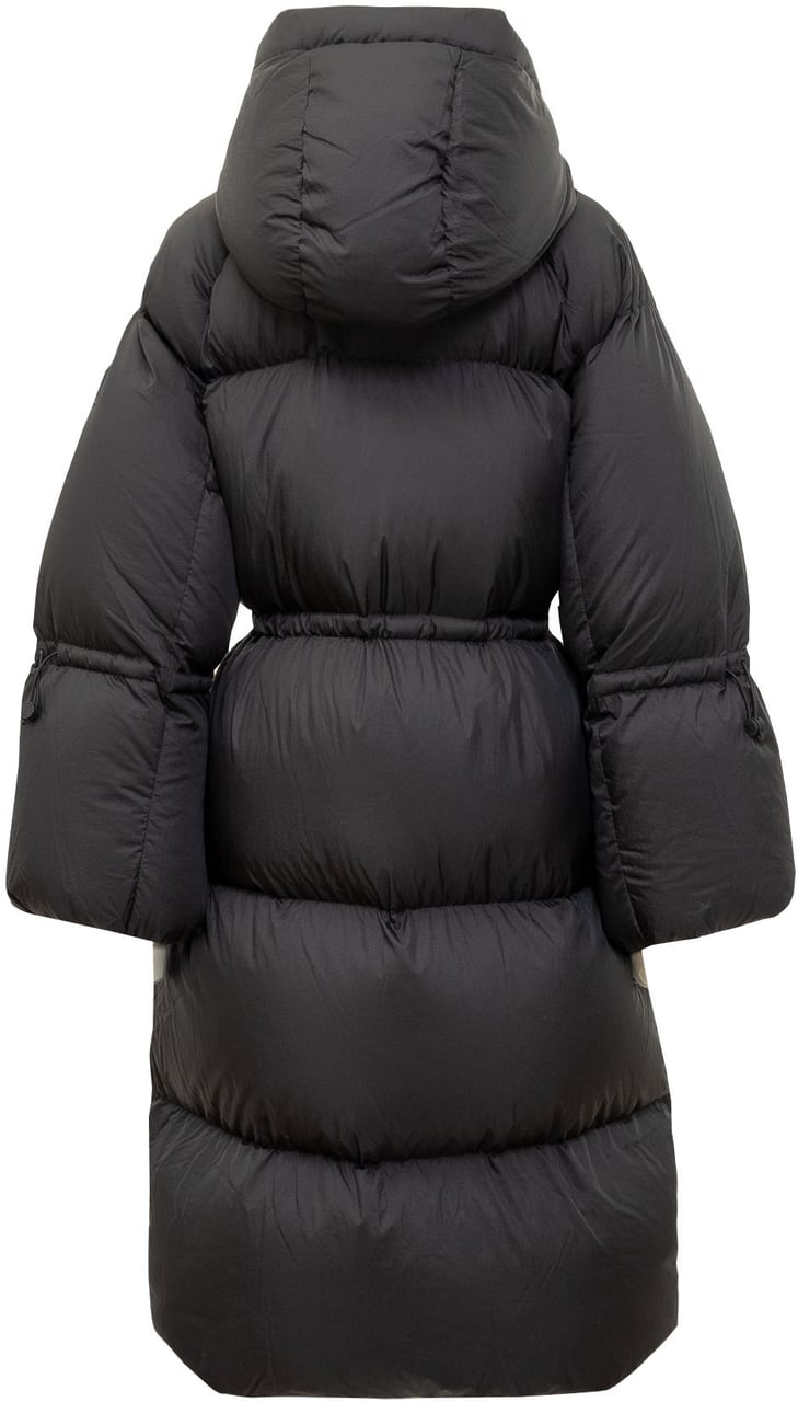 Mackage Piumino Oversize con Logo Zwart