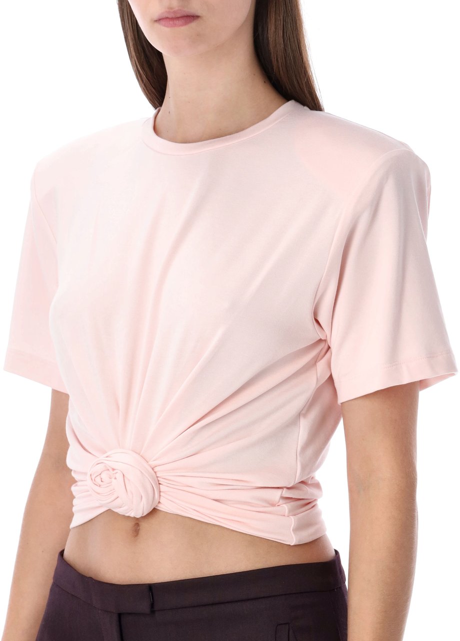 Magda Butrym Tshirt Rose Rosa Roze