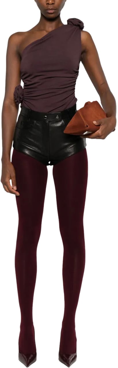 Magda Butrym Tshirt 01 Bordeaux Rood