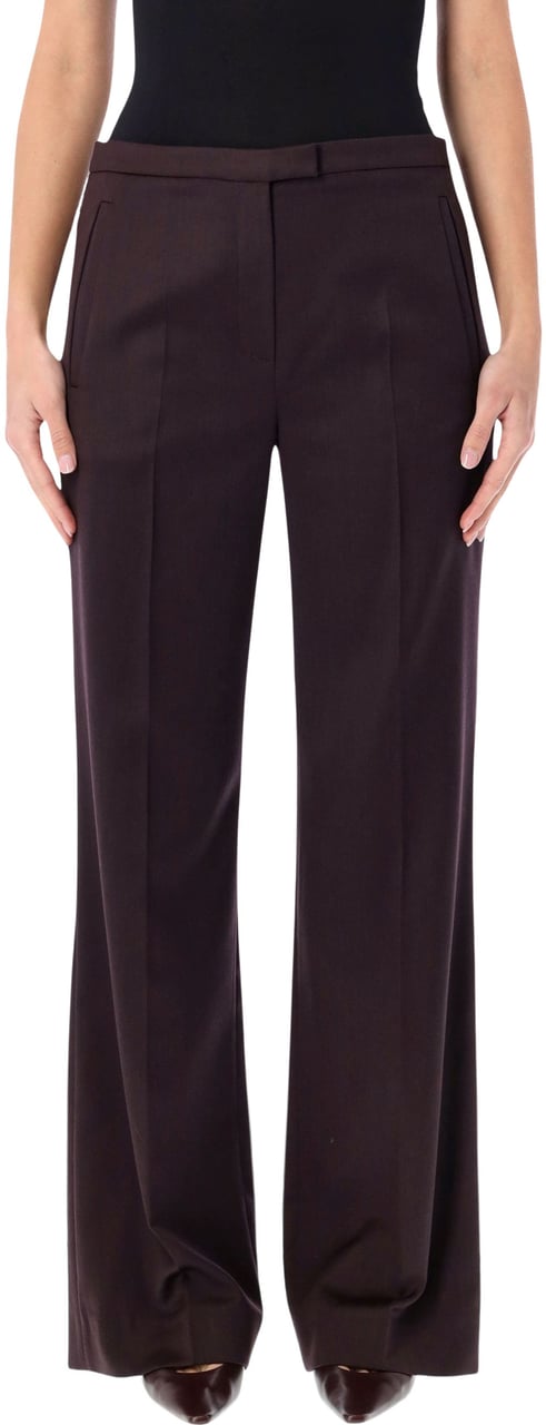 Magda Butrym Formal Pant Burgundy Viola Paars