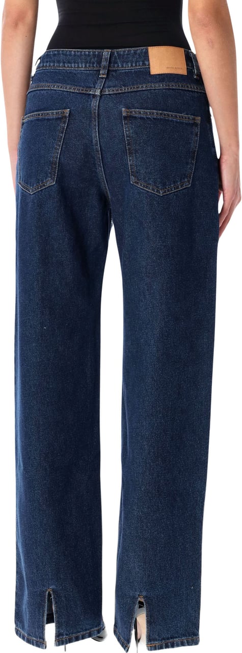 Magda Butrym Straight Denim Blu Blauw
