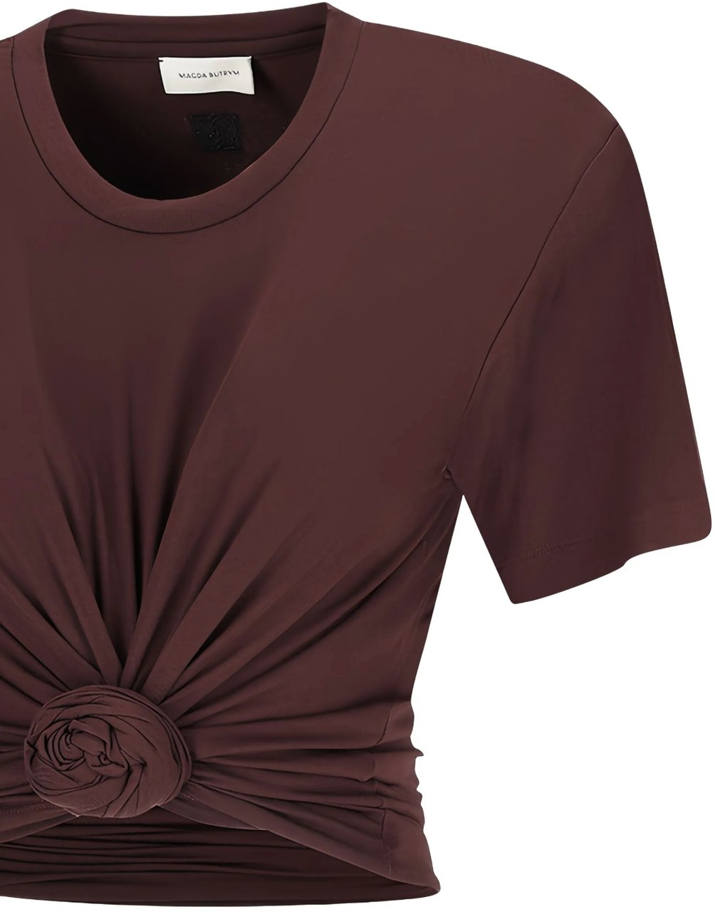 Magda Butrym Tshirt 02 Brown Bruin