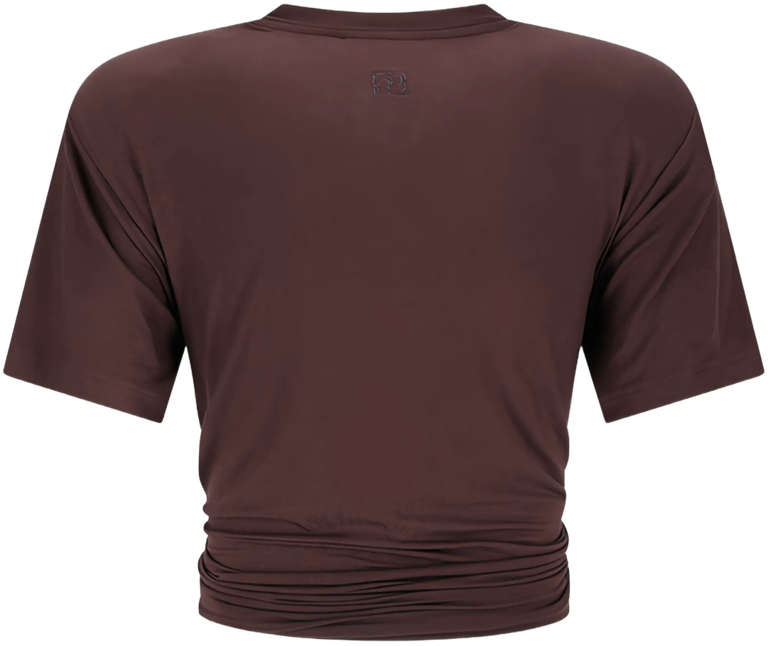 Magda Butrym Tshirt 02 Brown Bruin