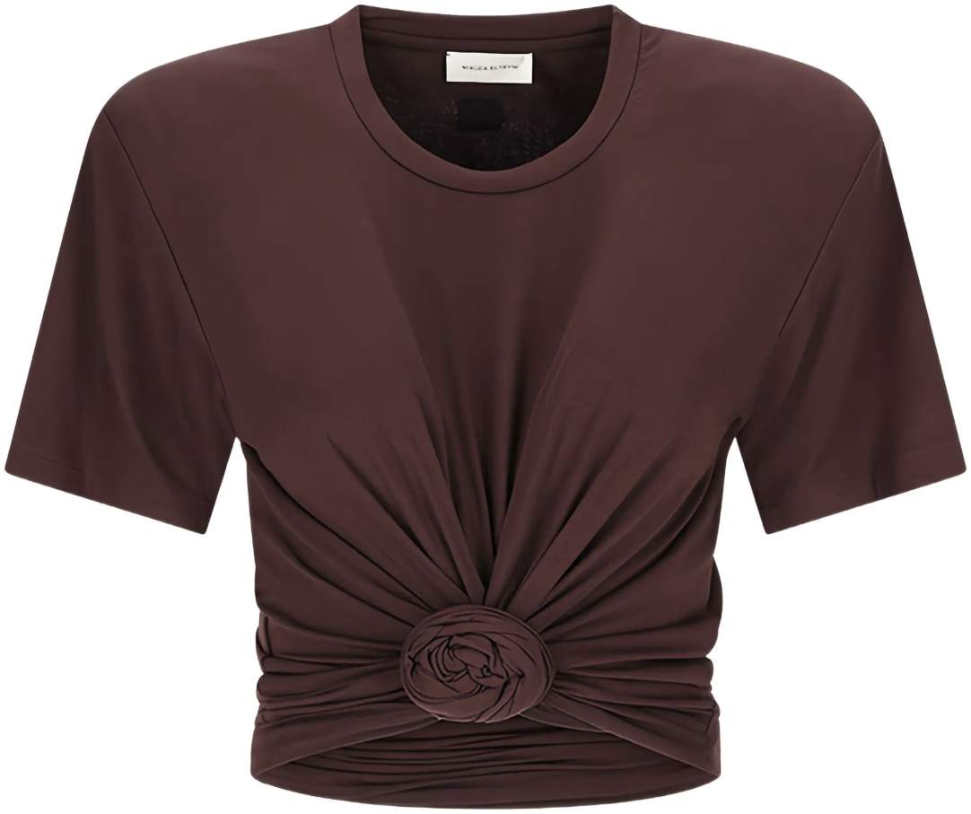 Magda Butrym Tshirt 02 Brown Bruin