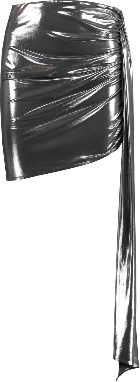 Magda Butrym Draped sheath skirt Zilver