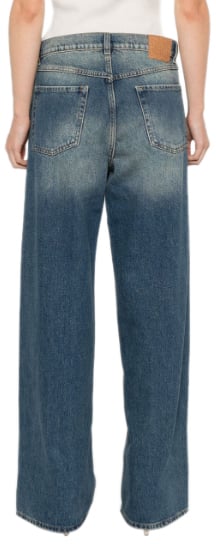 Magda Butrym Denim 04 Pants Blue Blauw