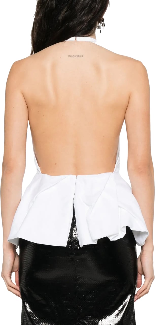 Magda Butrym Blouse 07 White Wit