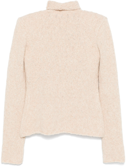 Magda Butrym Knitwear 03 Turtleneck Beige Beige