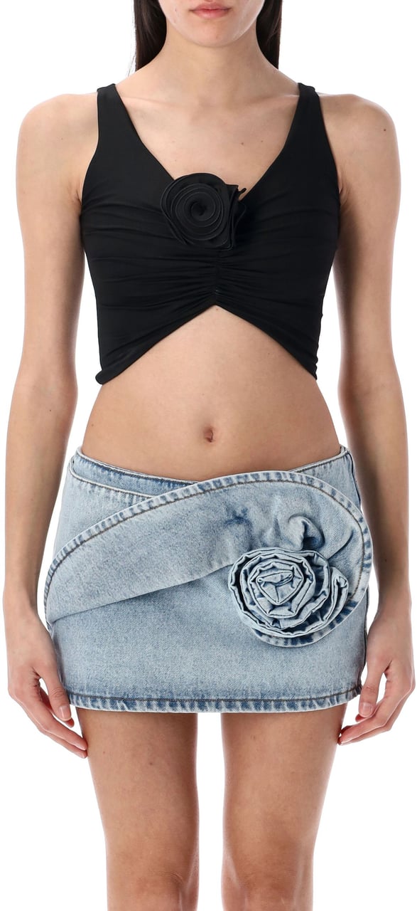 Magda Butrym Swim Bra Nero Zwart