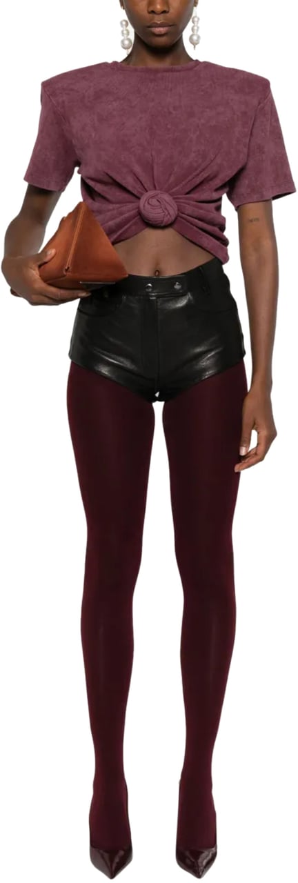 Magda Butrym Tshirt Bordeaux Rood