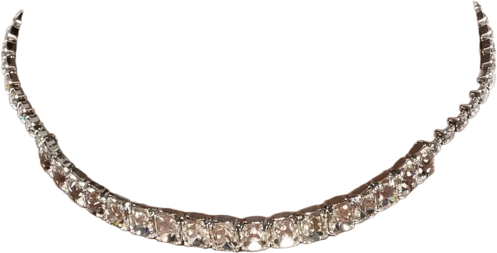 Magda Butrym Necklace 03 Rhodium Zilver