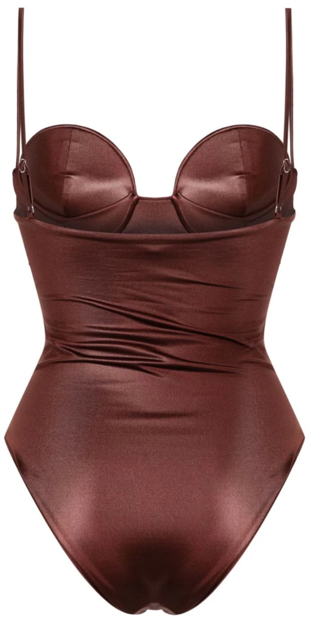 Magda Butrym Swimsuit Brown Bruin
