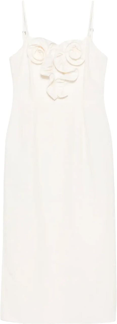 Magda Butrym Beachwear 03 Dress Cream Wit
