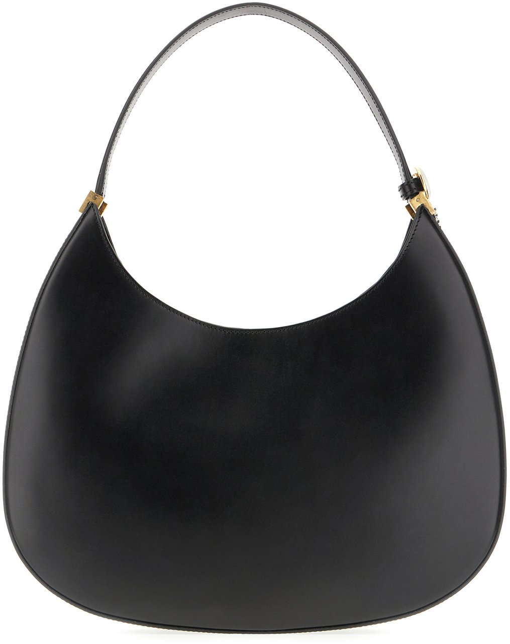 Magda Butrym Magda Butrym Black leather large Vesna shoulder bag Zwart