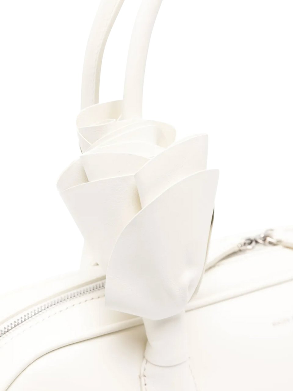 Magda Butrym Brigitte Bag Cream Trapeze Wit