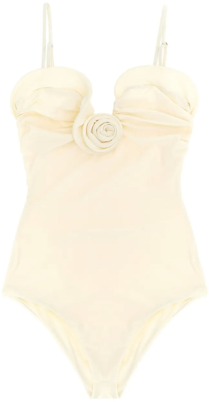 Magda Butrym Swimsuit 07 Cream Wit