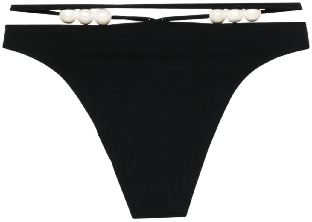 Magda Butrym Swim Bottom Black Zwart