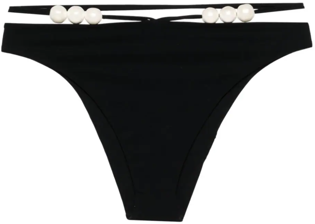 Magda Butrym Swim Bottom Black Zwart