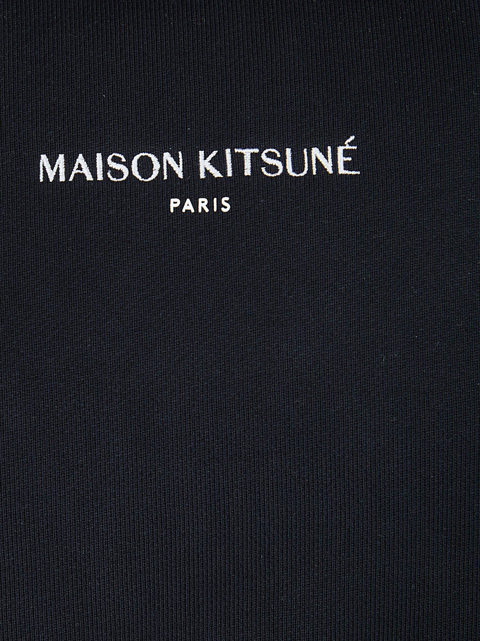 Maison Kitsuné MAISON KITSUNE MAISON KITSUNÉ PARIS COMFORT HOODIE Zwart
