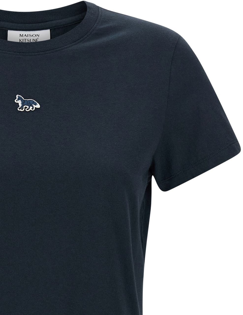 Maison Kitsuné Maison Kitsune' T-Shirts And Polos Navy Maroon