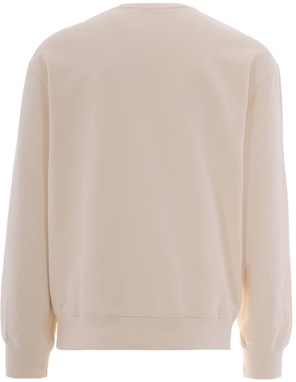 Maison Kitsuné Maison Paris Comfort Sweatshirt in Beige Neutraal
