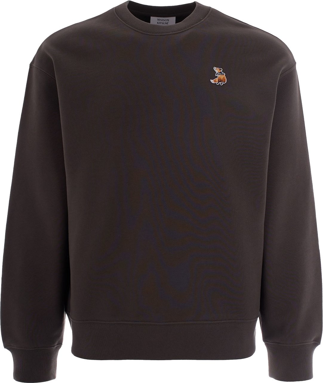 Maison Kitsuné Dreaming Fox Beluga Comfort Sweatshirt Zwart