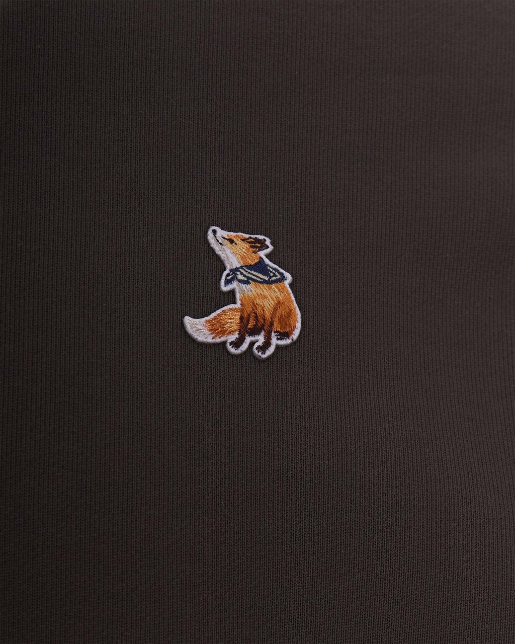 Maison Kitsuné Dreaming Fox Beluga Comfort Sweatshirt Zwart