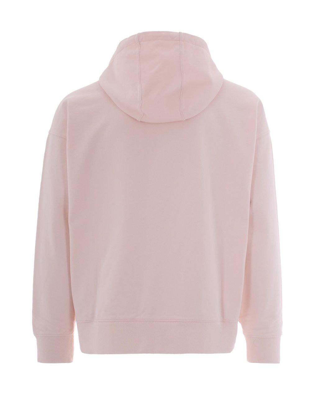Maison Kitsuné Fox Head Oversized Sweatshirt in Mauve Roze