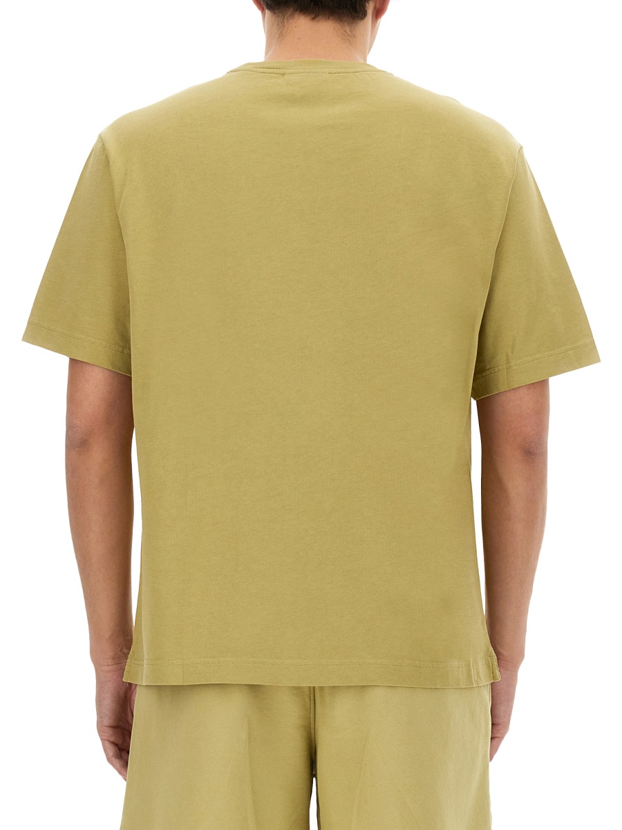 Maison Kitsuné "FOX HEAD" T-SHIRT Beige