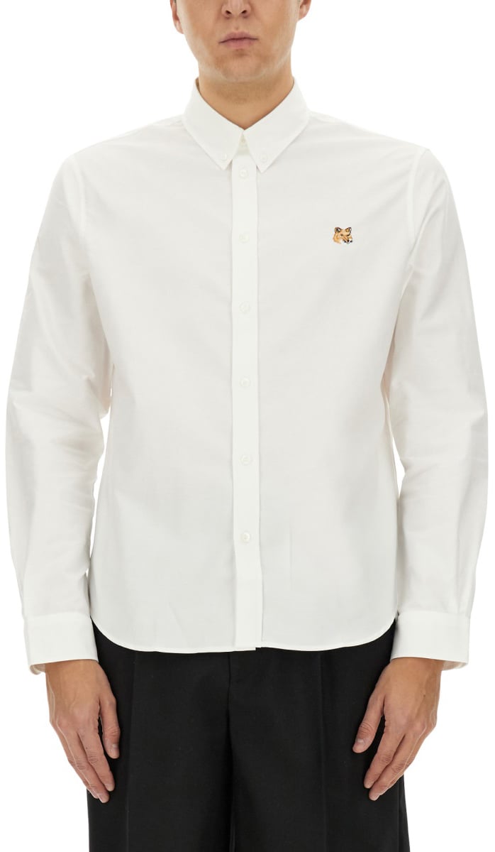 Maison Kitsuné CLASSIC SHIRT Wit