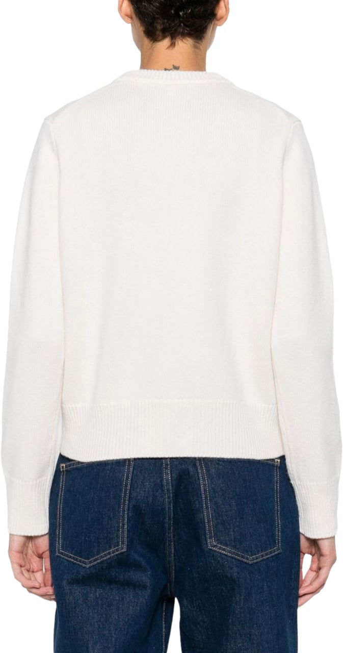 Maison Kitsuné Maison Kitsune' Sweaters Beige Wit