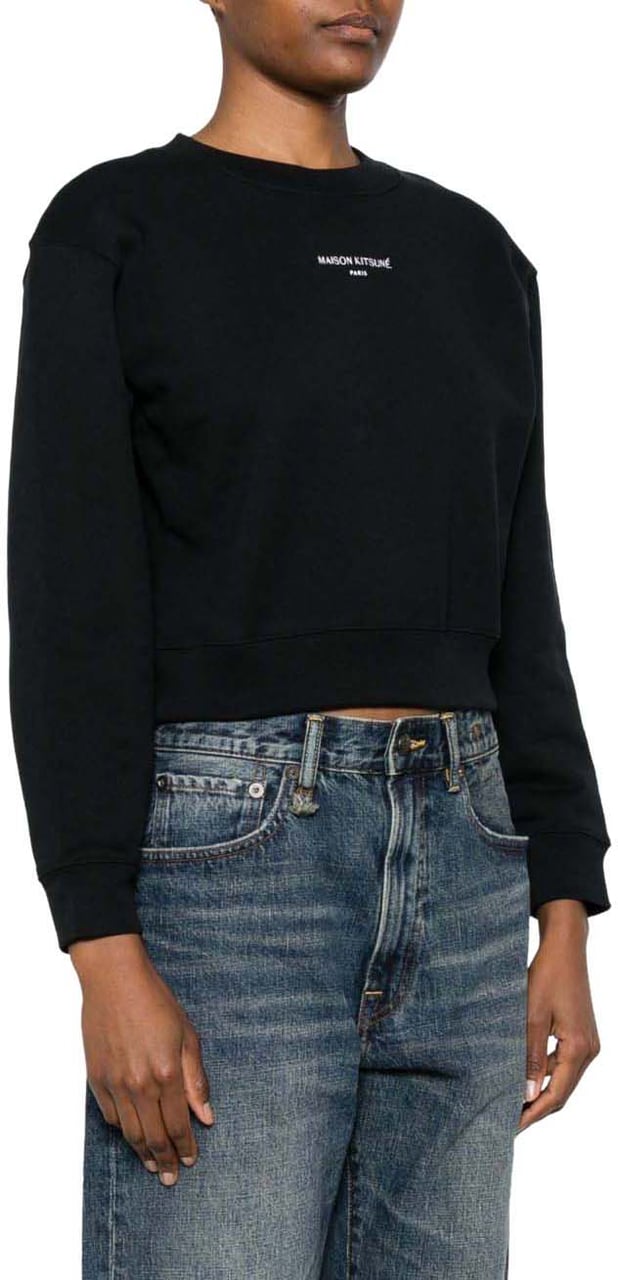 Maison Kitsuné Maison Kitsune' Sweaters Black Zwart
