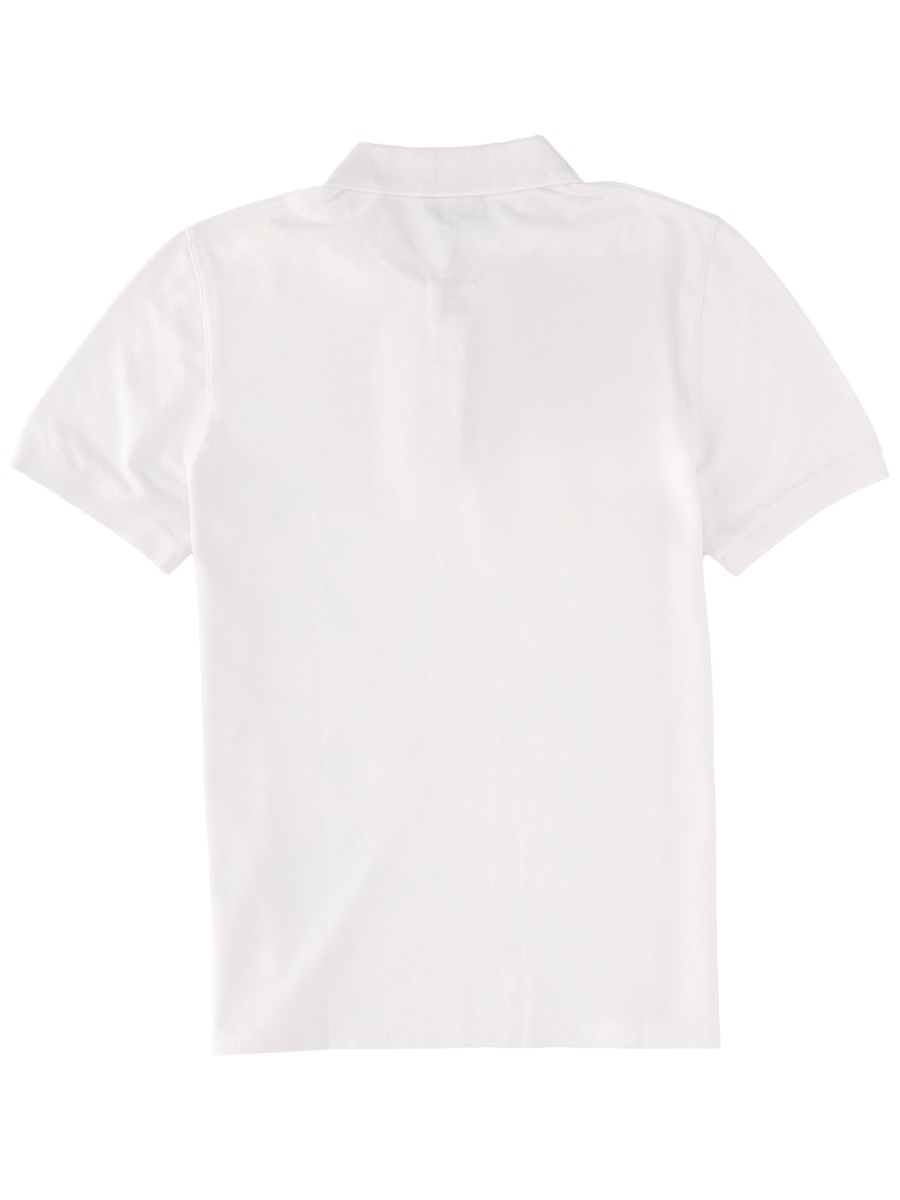 Maison Kitsuné POLO WITH LOGO Wit