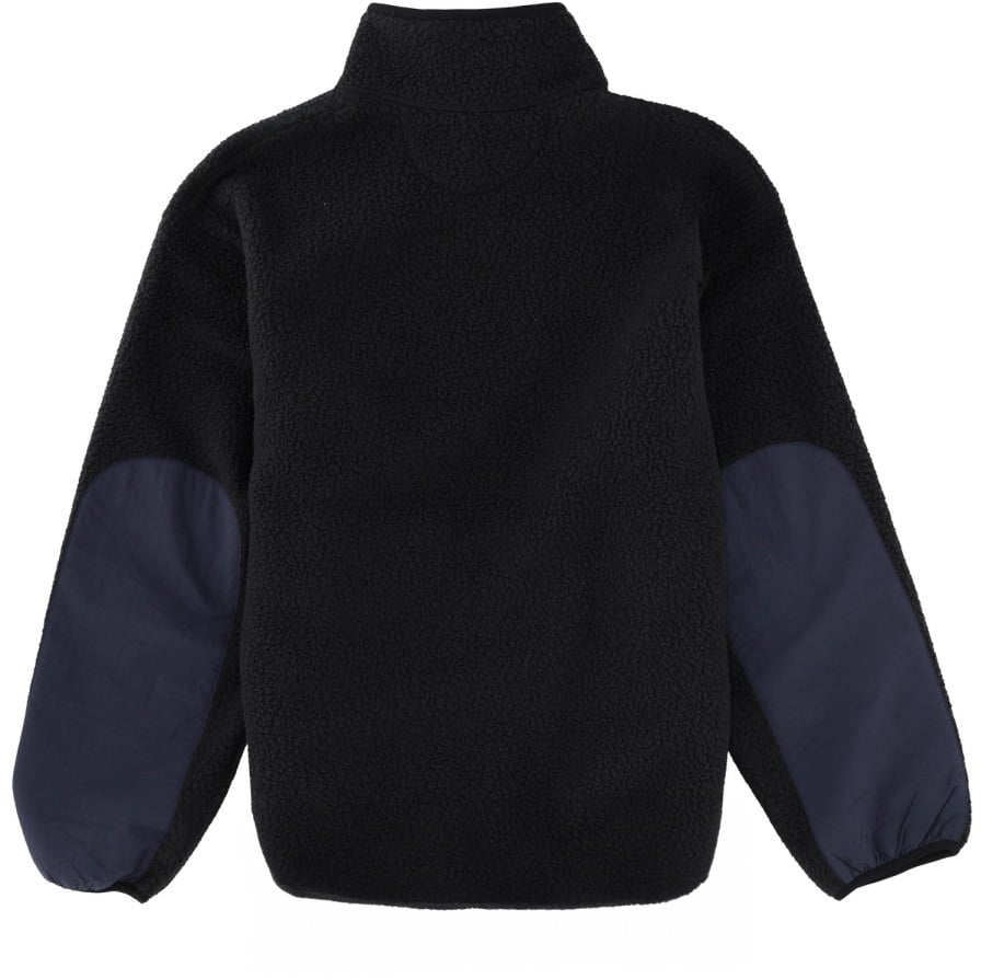 Maison Kitsuné FLEECE JACKET Zwart