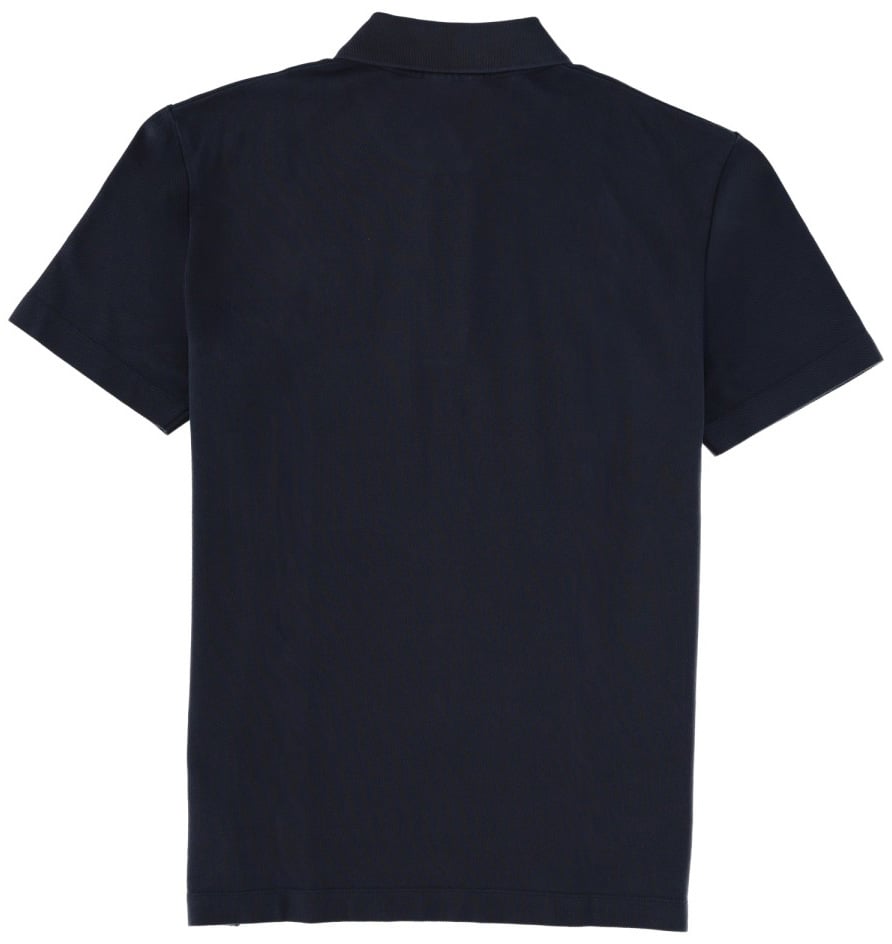 Maison Kitsuné POLO WITH LOGO Blauw