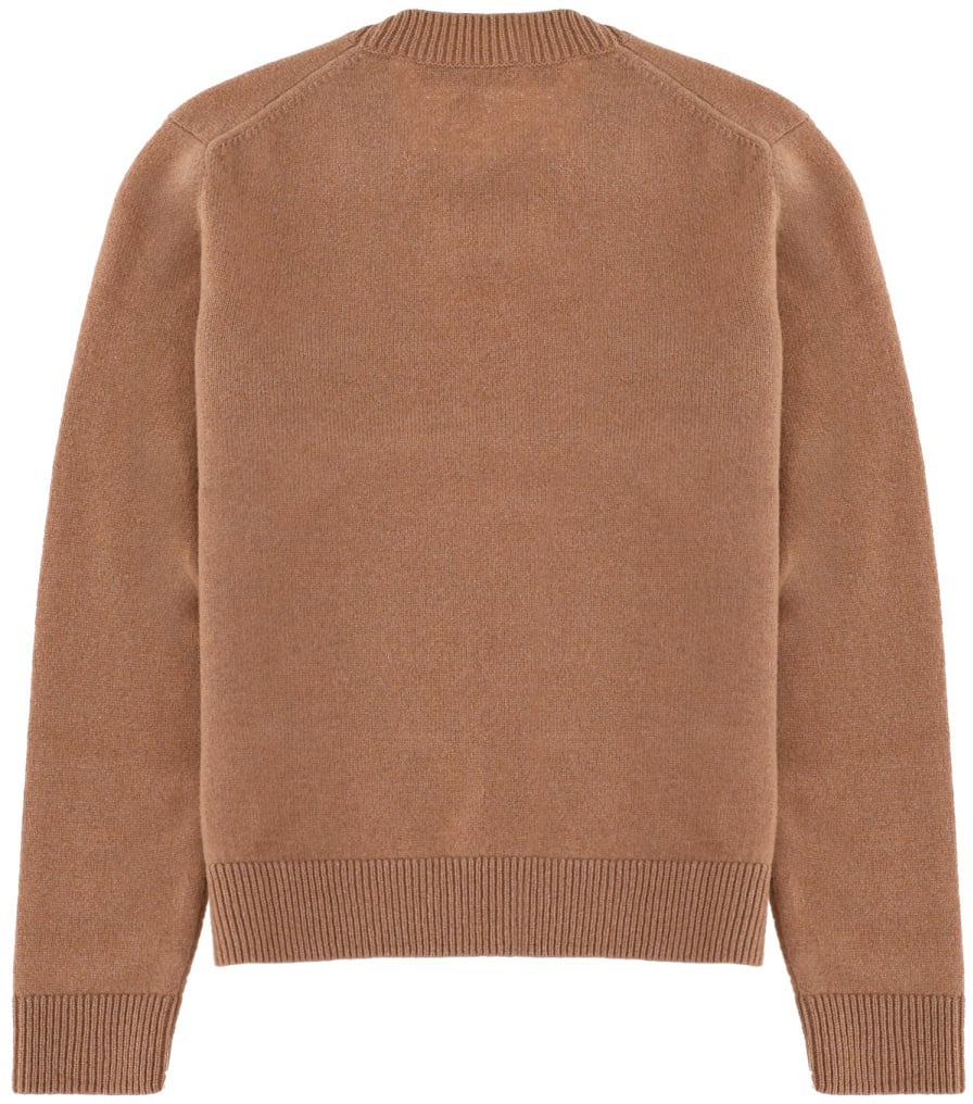 Maison Kitsuné "BABY FOX" SWEATER Bruin