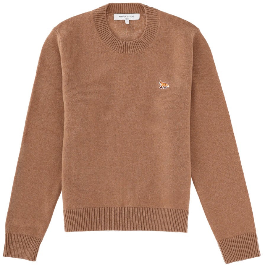 Maison Kitsuné "BABY FOX" SWEATER Bruin