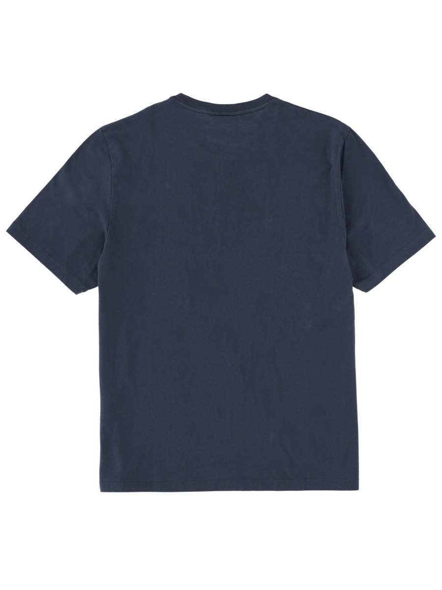 Maison Kitsuné "FOX HEAD" T-SHIRT Blauw