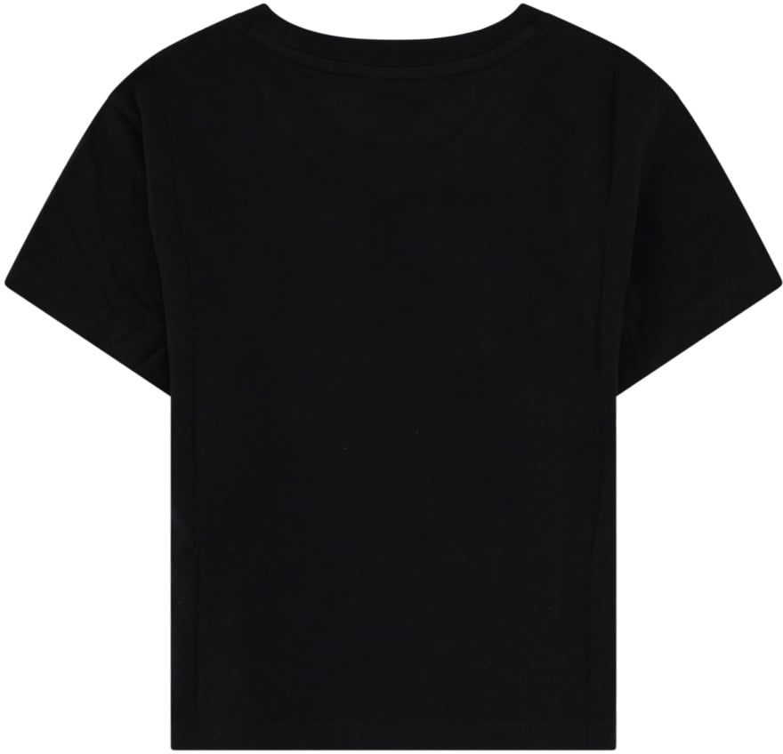 Maison Kitsuné T-SHIRT "BABY FOX" Zwart