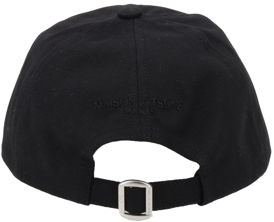 Maison Kitsuné CAPPELLO "DRESSED FOX" Zwart