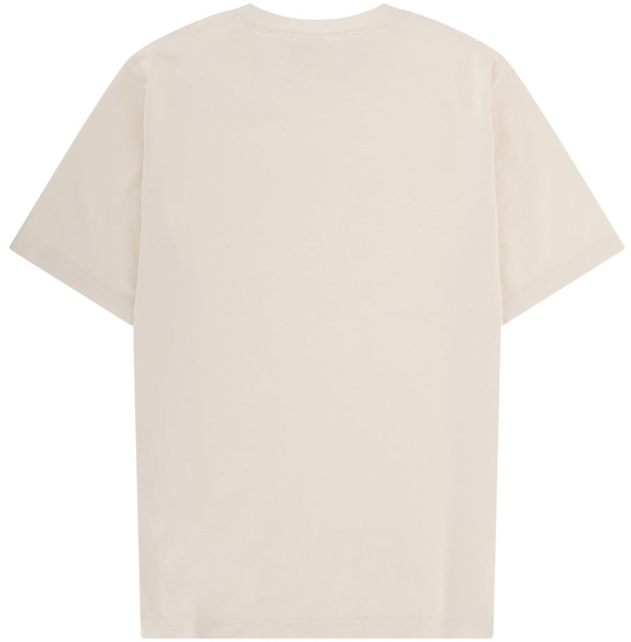 Maison Kitsuné T-SHIRT CON LOGO Beige
