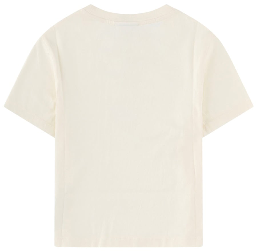Maison Kitsuné T-SHIRT CON LOGO Beige