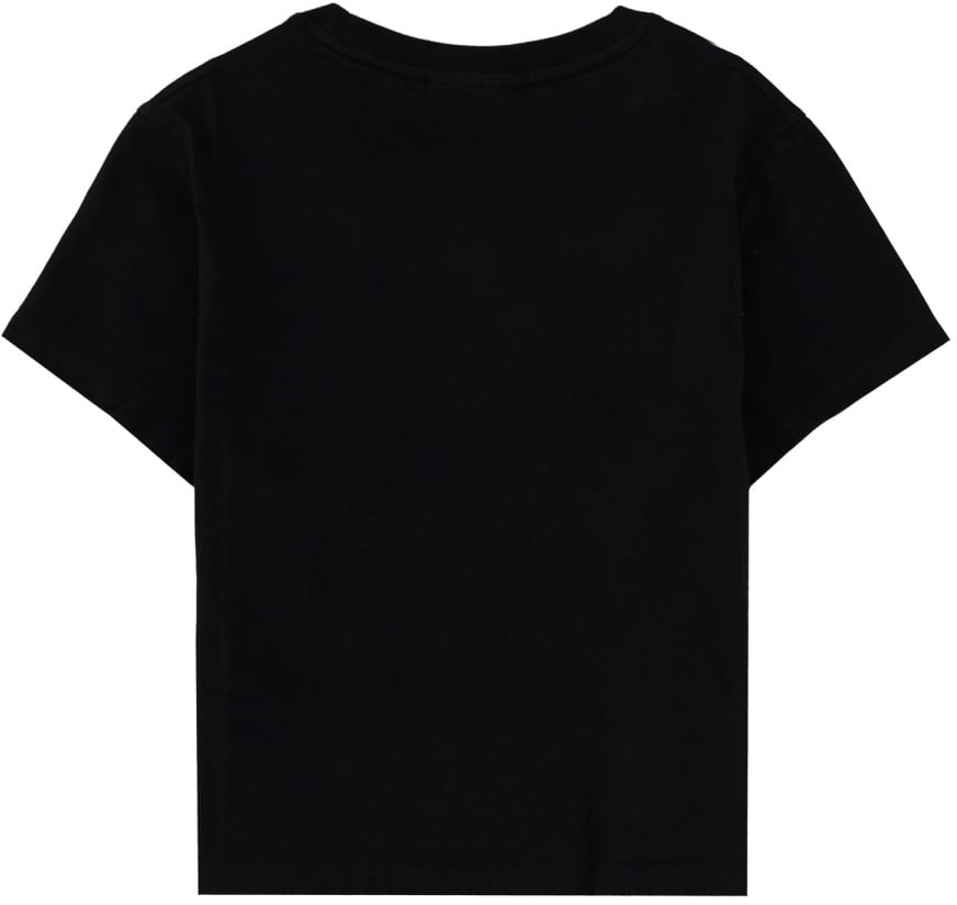 Maison Kitsuné T-SHIRT CON LOGO Zwart