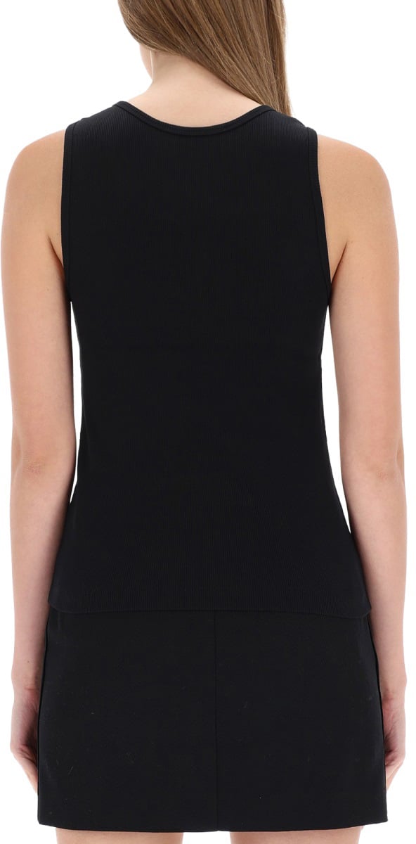Maison Kitsuné TOP "BABY FOX" Zwart