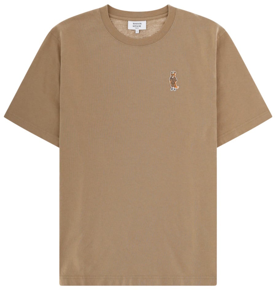 Maison Kitsuné T-SHIRT "DRESSED FOX" Beige