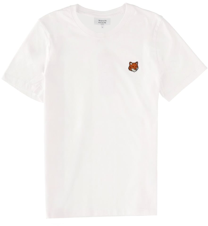 Maison Kitsuné T-SHIRT "FOX HEAD" Wit