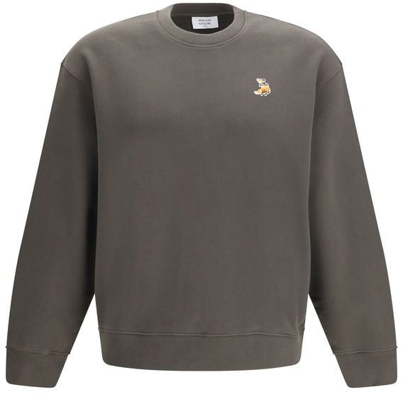 Maison Kitsuné Maison Kitsuné Brown Cotton Sweatshirt Bruin